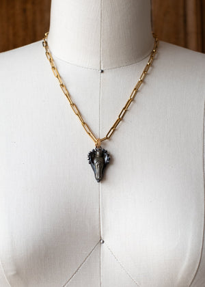Pyrite Guardian Angel Necklace by Atelier 363, photo f
