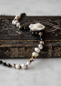 Ivory Rose Choker Necklace by Atelier 363, photo e