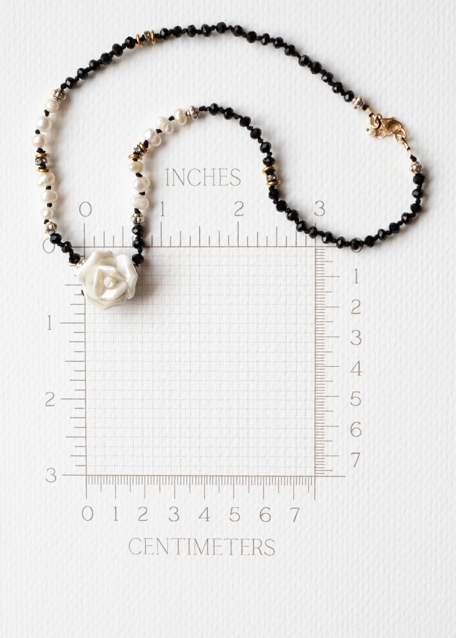 Ivory Rose Choker Necklace by Atelier 363, photo g