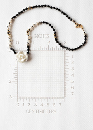 Ivory Rose Choker Necklace by Atelier 363, photo g