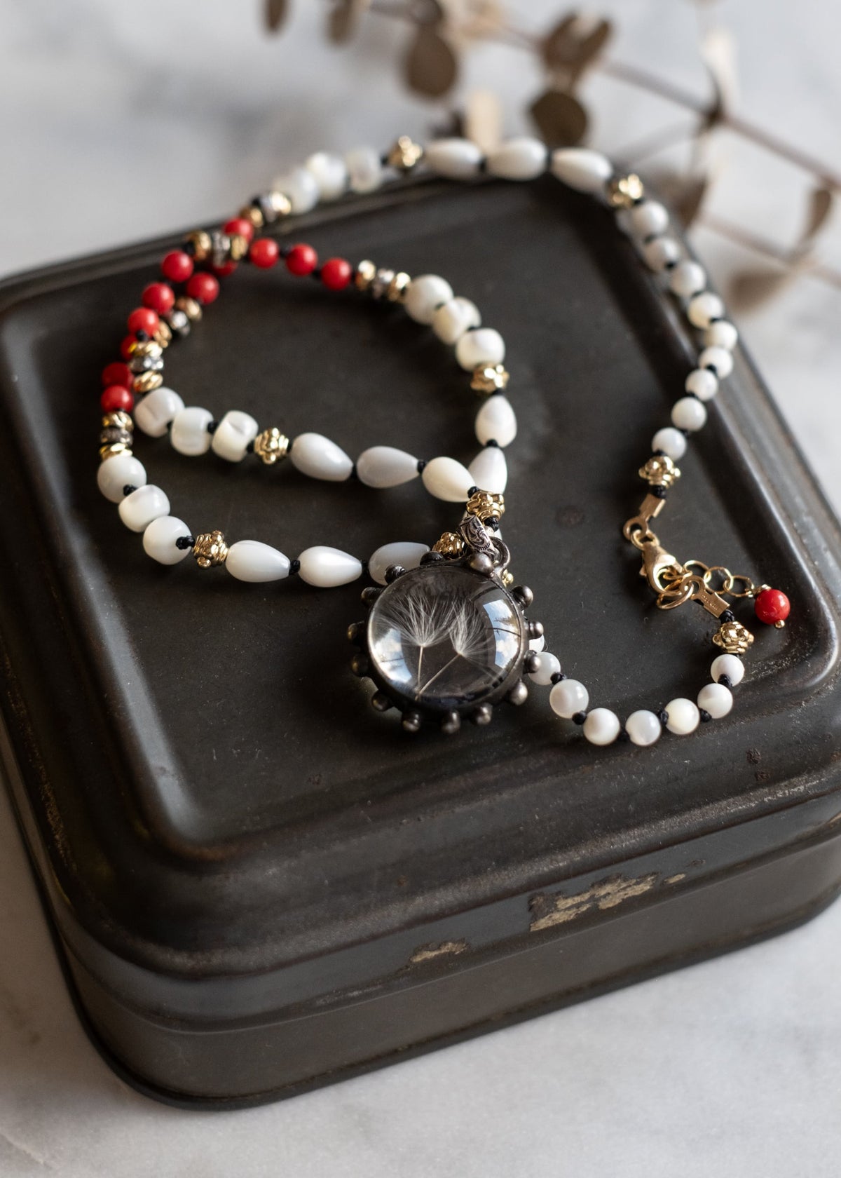 Make a Wish Dandelion Necklace by Atelier 363, photo a