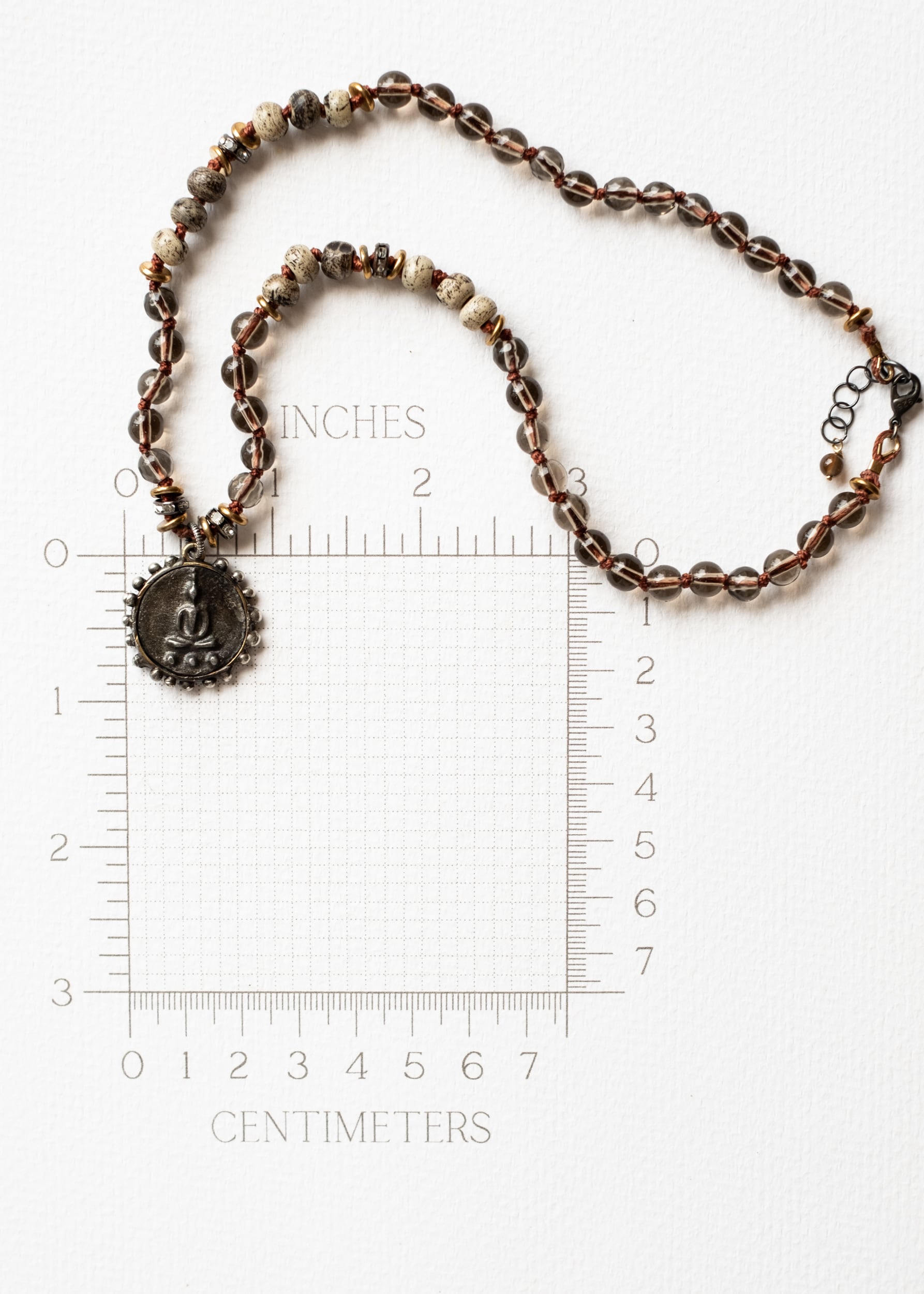 Buddha of Stillness Necklace by Atelier 363, photo e