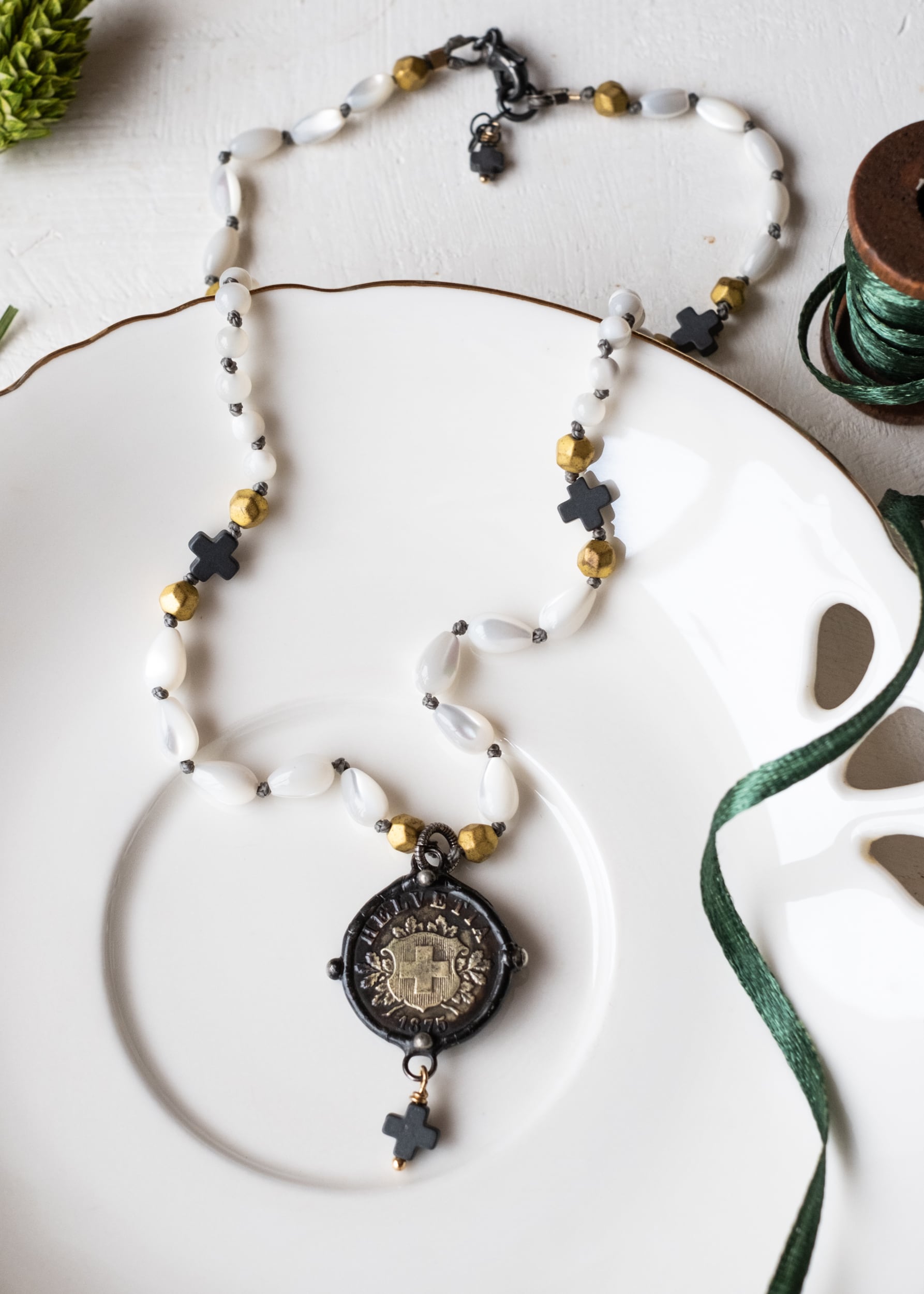 Ancient Cross Necklace by Atelier 363, photo a