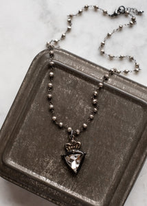 Crystal Shield Necklace by Atelier 363, photo b