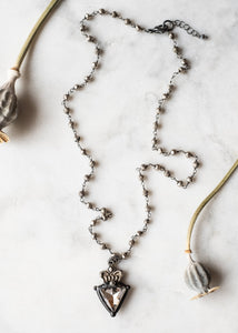 Crystal Shield Necklace by Atelier 363, photo c