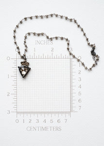 Crystal Shield Necklace by Atelier 363, photo e