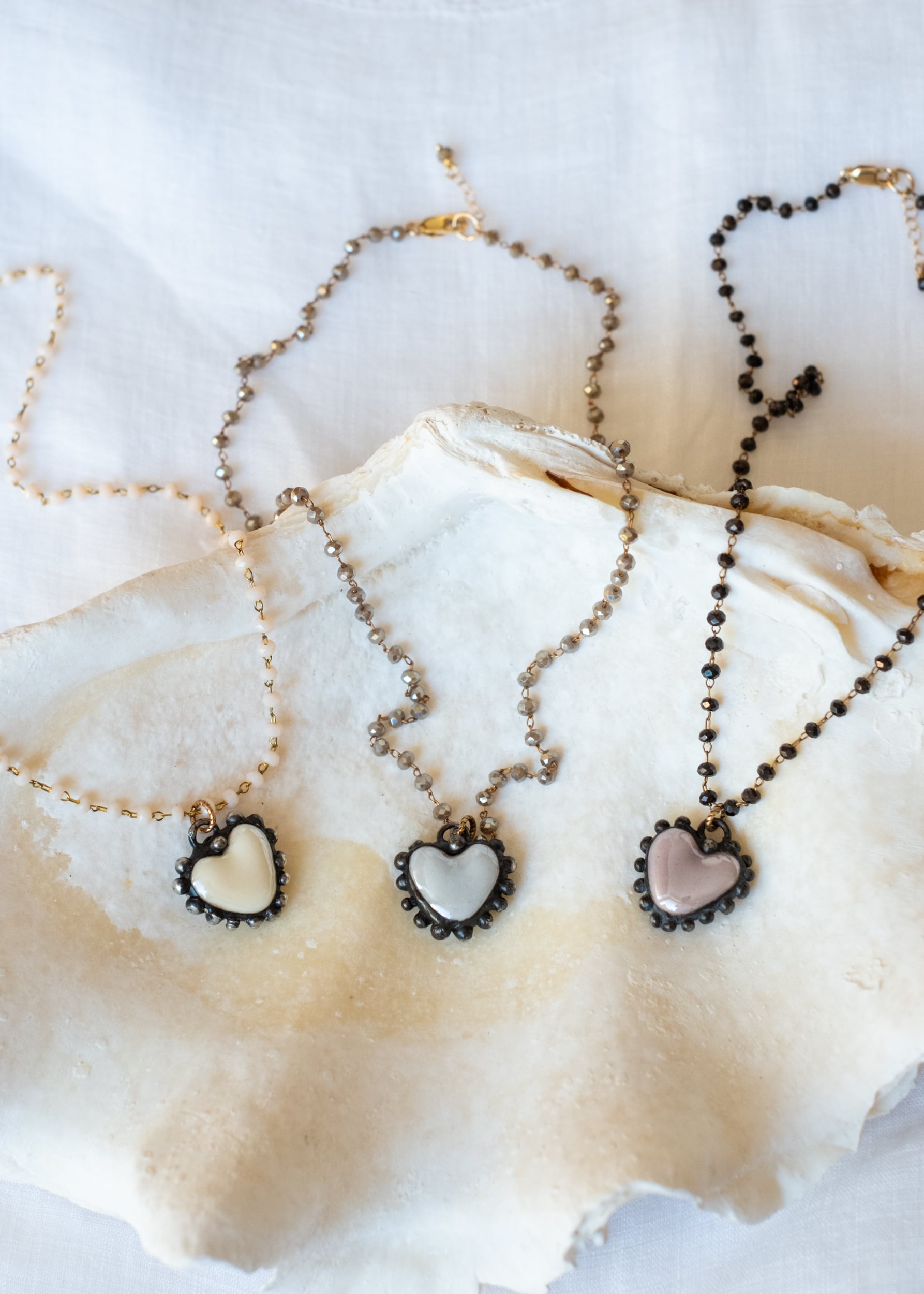 Vintage Soul Heart Necklace by Atelier 363, photo b