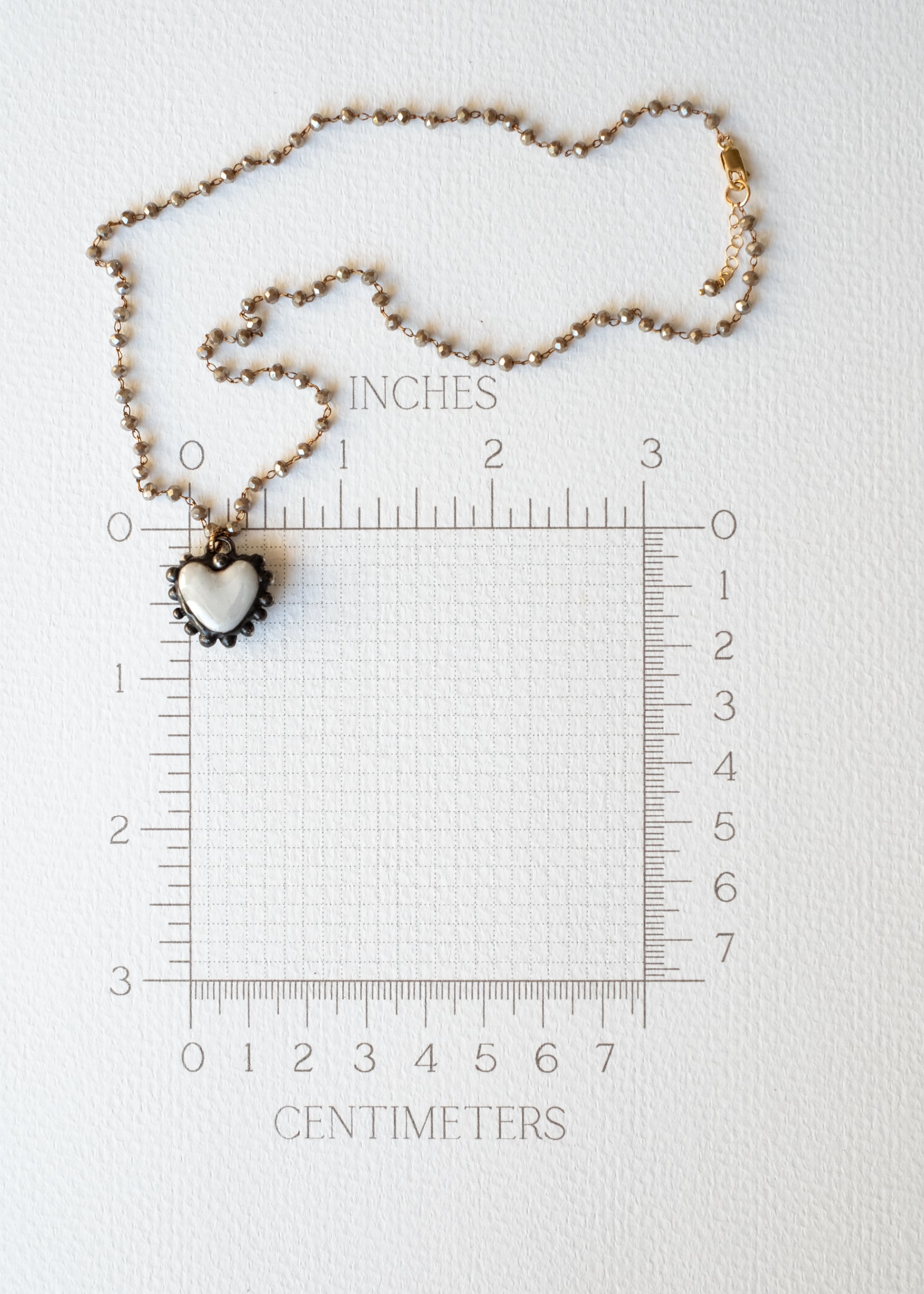 Vintage Soul Heart Necklace by Atelier 363, photo d