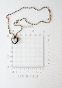 Vintage Soul Heart Necklace by Atelier 363, photo d
