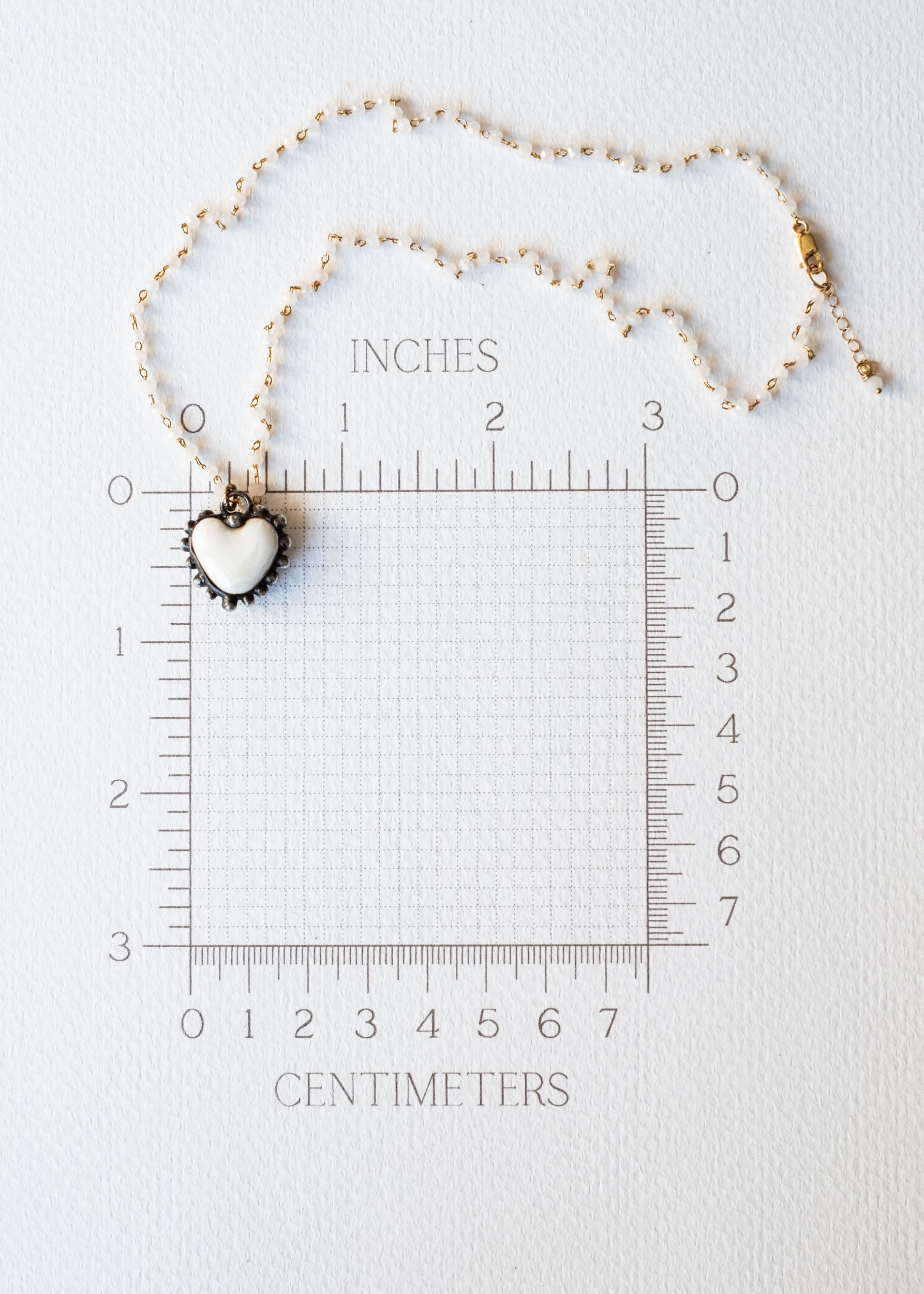 Vintage Soul Heart Necklace by Atelier 363, photo d