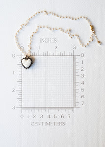 Vintage Soul Heart Necklace by Atelier 363, photo d