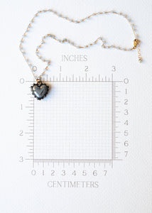 Vintage Soul Heart Necklace by Atelier 363, photo e
