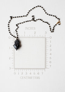 Burning Sacred Heart Necklace by Atelier 363, photo e