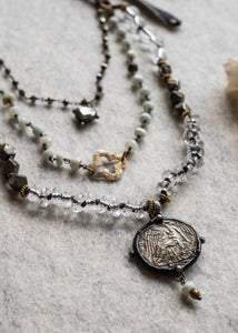 Angel and Dragon Talisman Necklace by Atelier 363, photo c