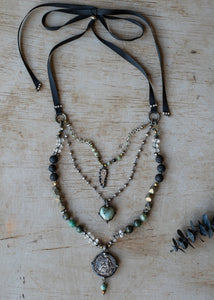 Greek Coin Triple-Tier Necklace by Atelier 363, photo c