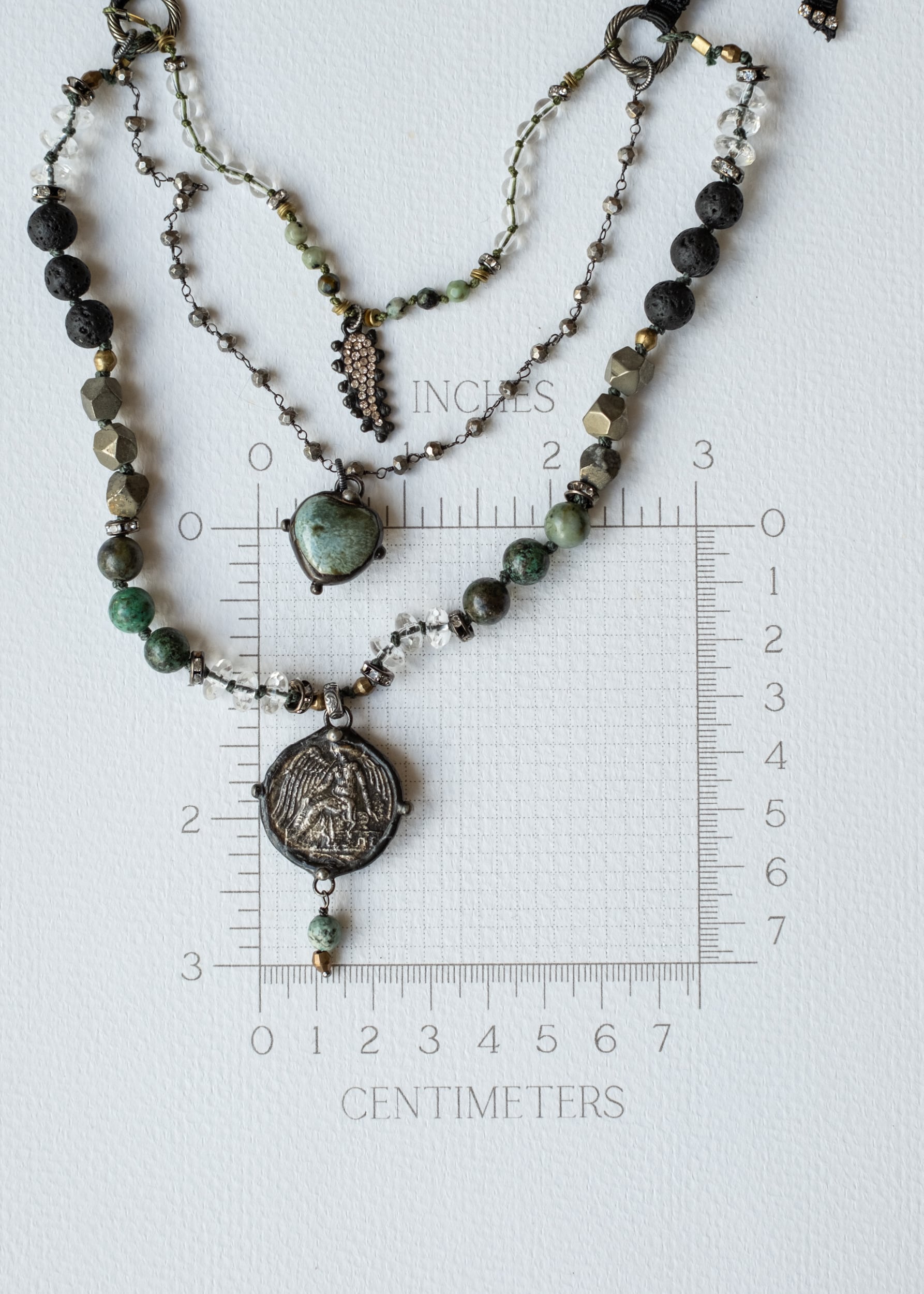 Greek Coin Triple-Tier Necklace by Atelier 363, photo f