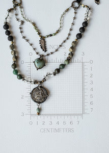 Greek Coin Triple-Tier Necklace by Atelier 363, photo f