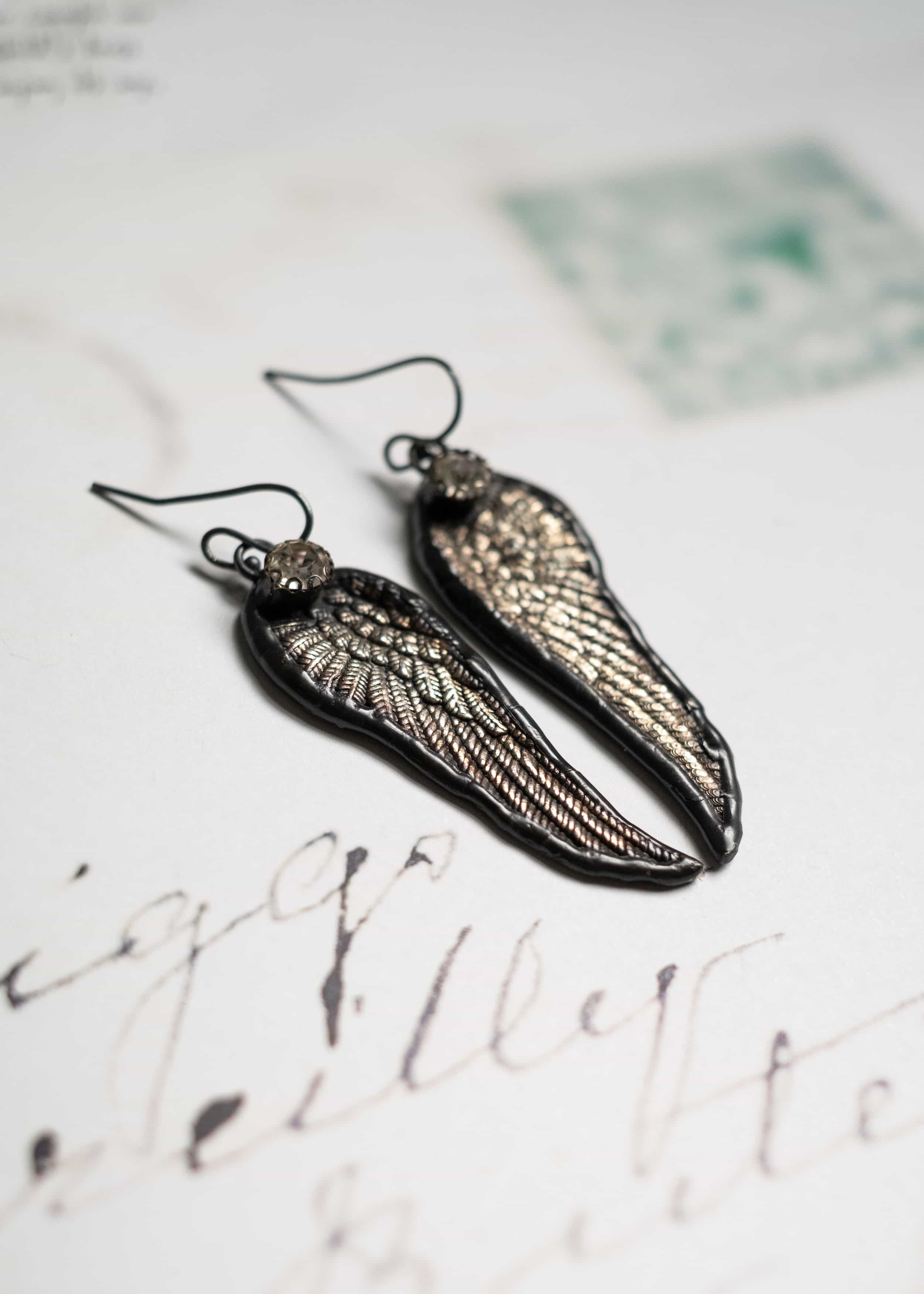 Angel Wings Earrings by Atelier 363, photo b
