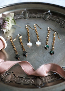 Petite Cross Earrings by Atelier 363, photo b