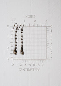 Romantic Pyrite & Crystal Earrings by Atelier 363, photo h