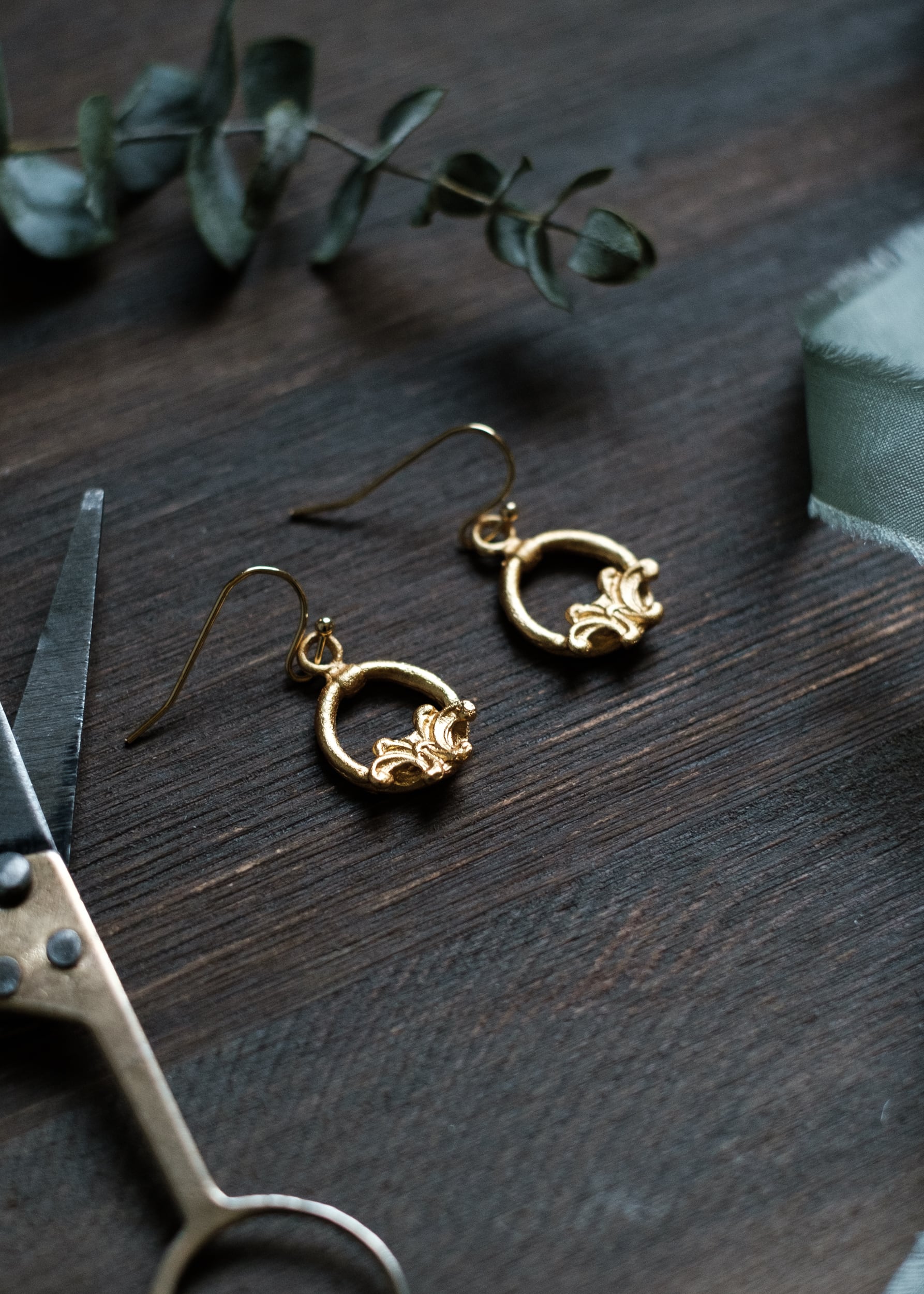 Vintage Decorative Earrings by Atelier 363, photo b