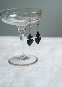 Burning Heart Earrings by Atelier 363, photo b