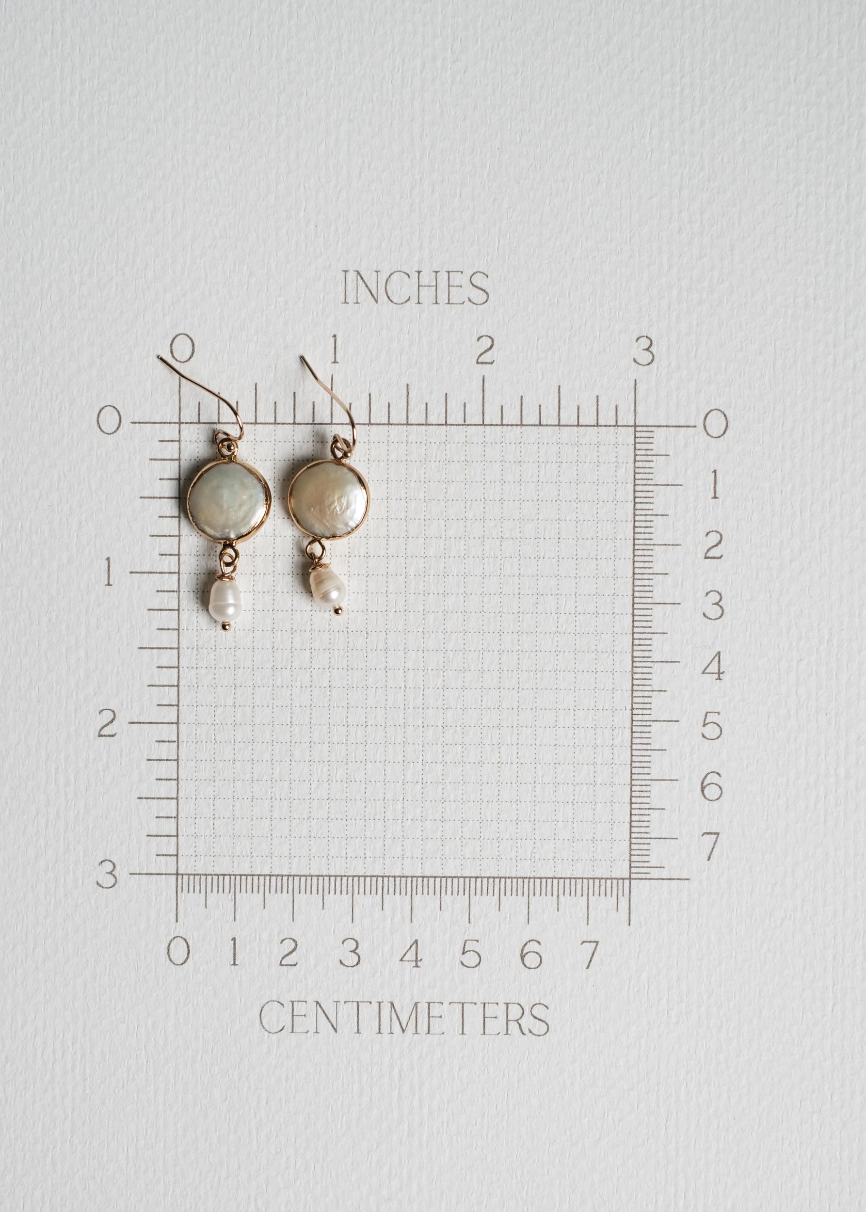 Pearl Coin Earrings by Atelier 363, photo e