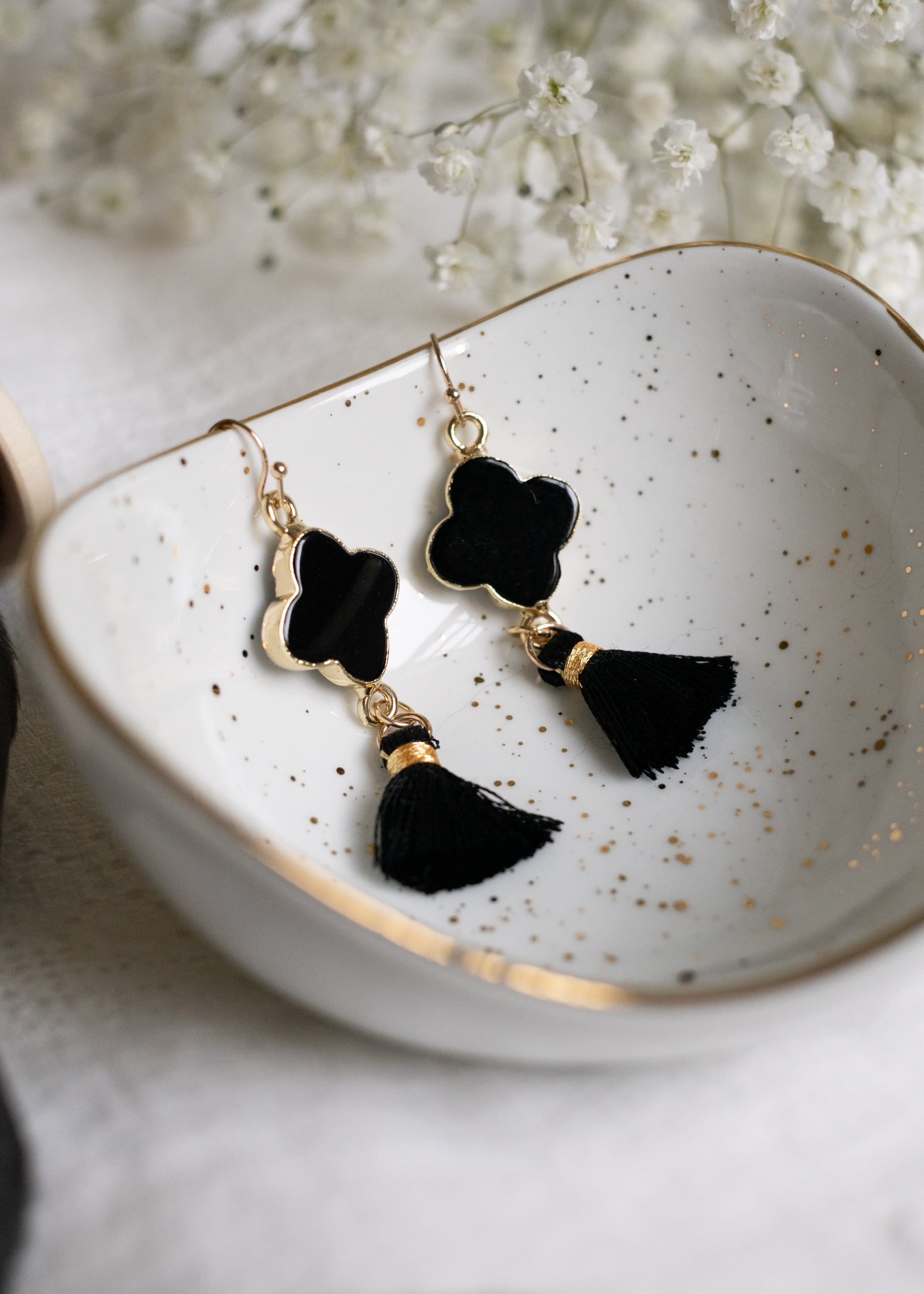 Night Clover Earrings by Atelier 363, photo a