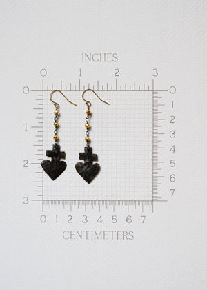 Burning Heart Earrings