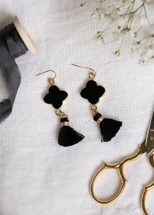 Night Clover Earrings