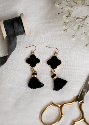 Night Clover Earrings