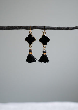 Night Clover Earrings