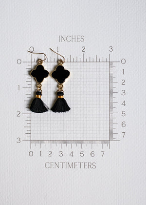 Night Clover Earrings