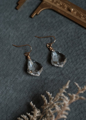 Ice Leaf Earrings