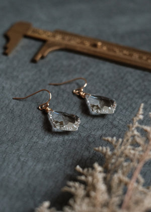 Ice Leaf Earrings