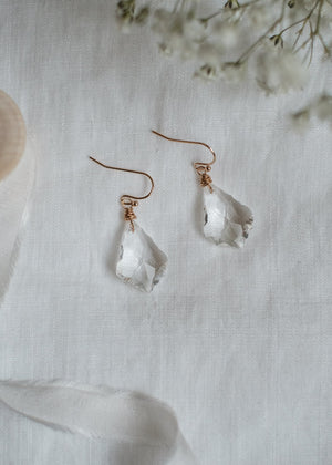 Ice Leaf Earrings