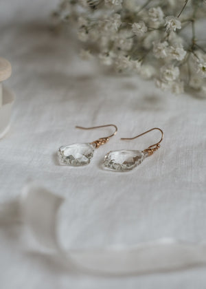 Ice Leaf Earrings