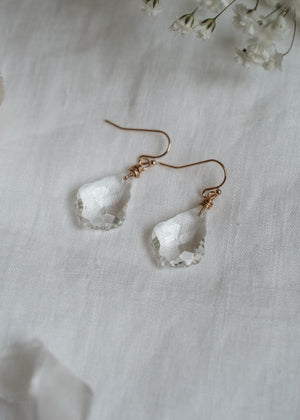 Ice Leaf Earrings