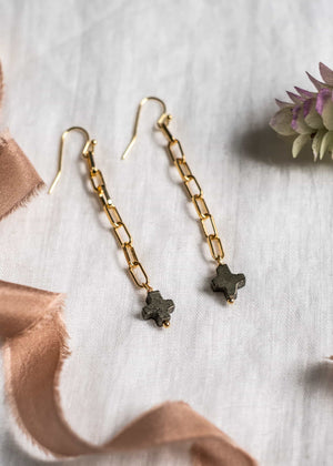 Petite Cross Earrings