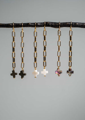 Petite Cross Earrings