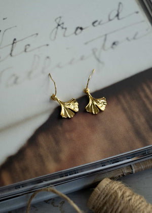 Ginkgo Earrings