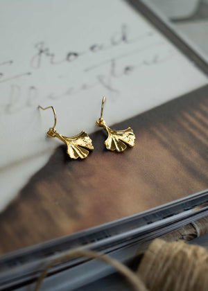 Ginkgo Earrings