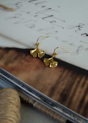 Ginkgo Earrings