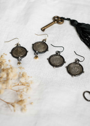 Royalty Coin Earrings