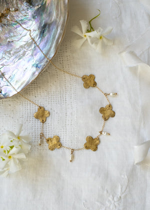 Clover Field Necklace