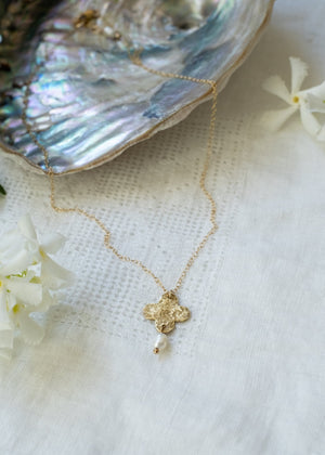 Clover Field Necklace