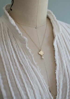 Clover Field Necklace