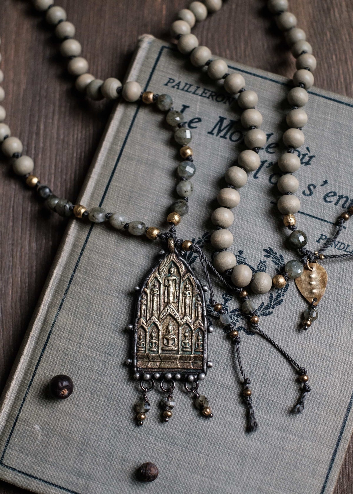 Sacred Temple Mala Necklace by Atelier 363, photo a